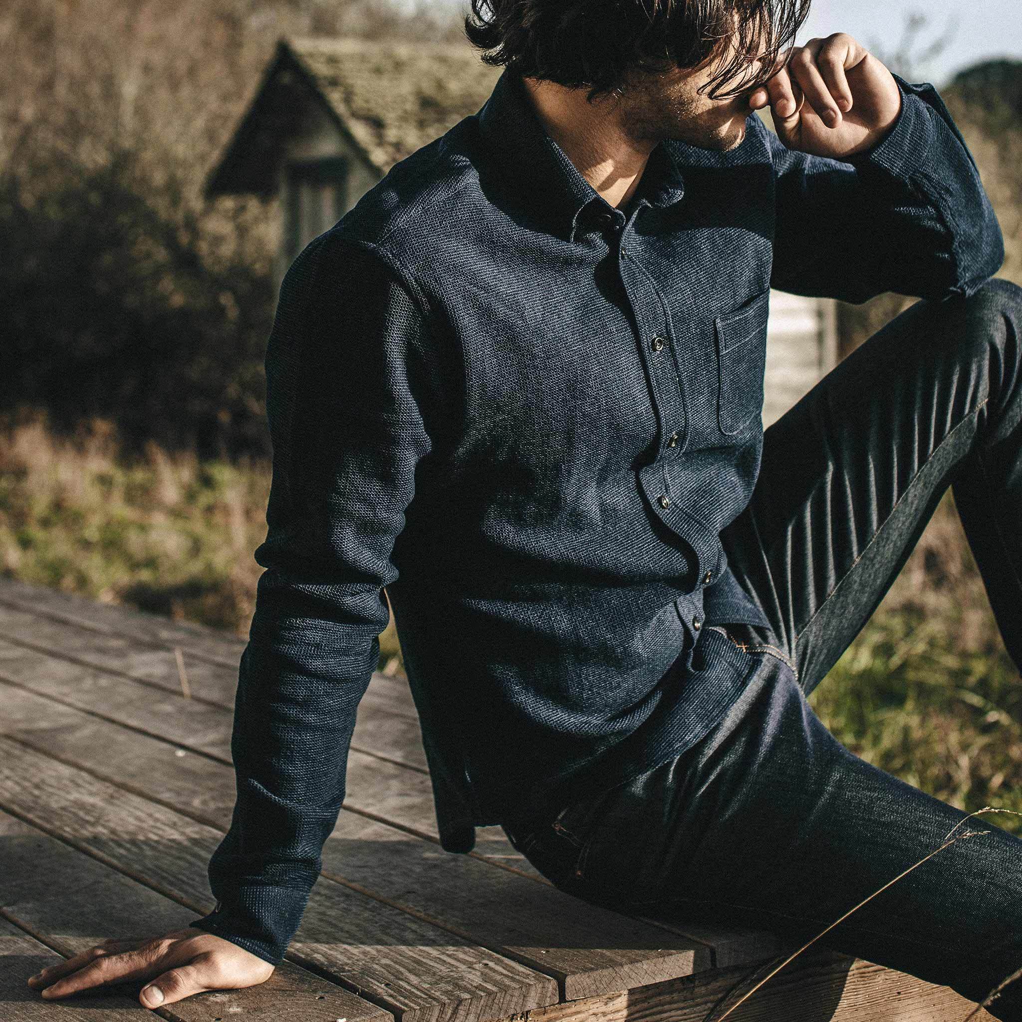 The Jack in Indigo Waffle