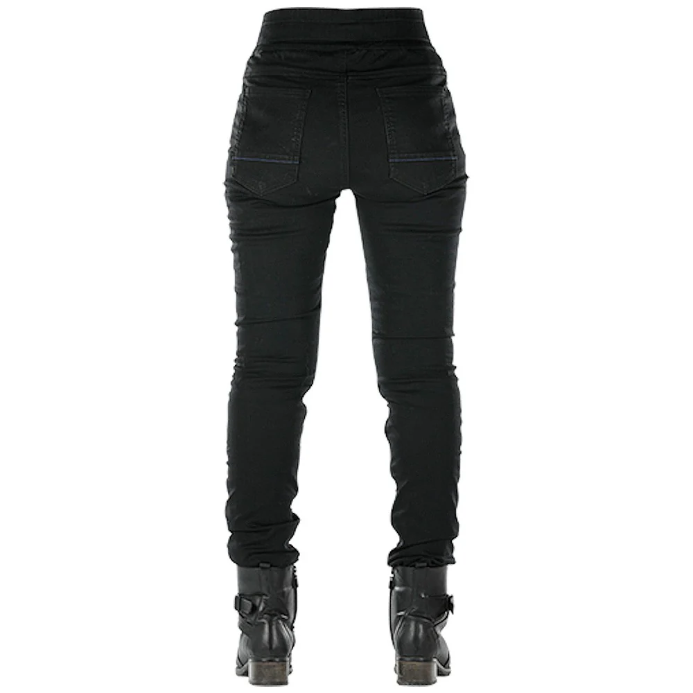 OVERLAP LEGGINS PANTS JANE LADY 21 BLACK