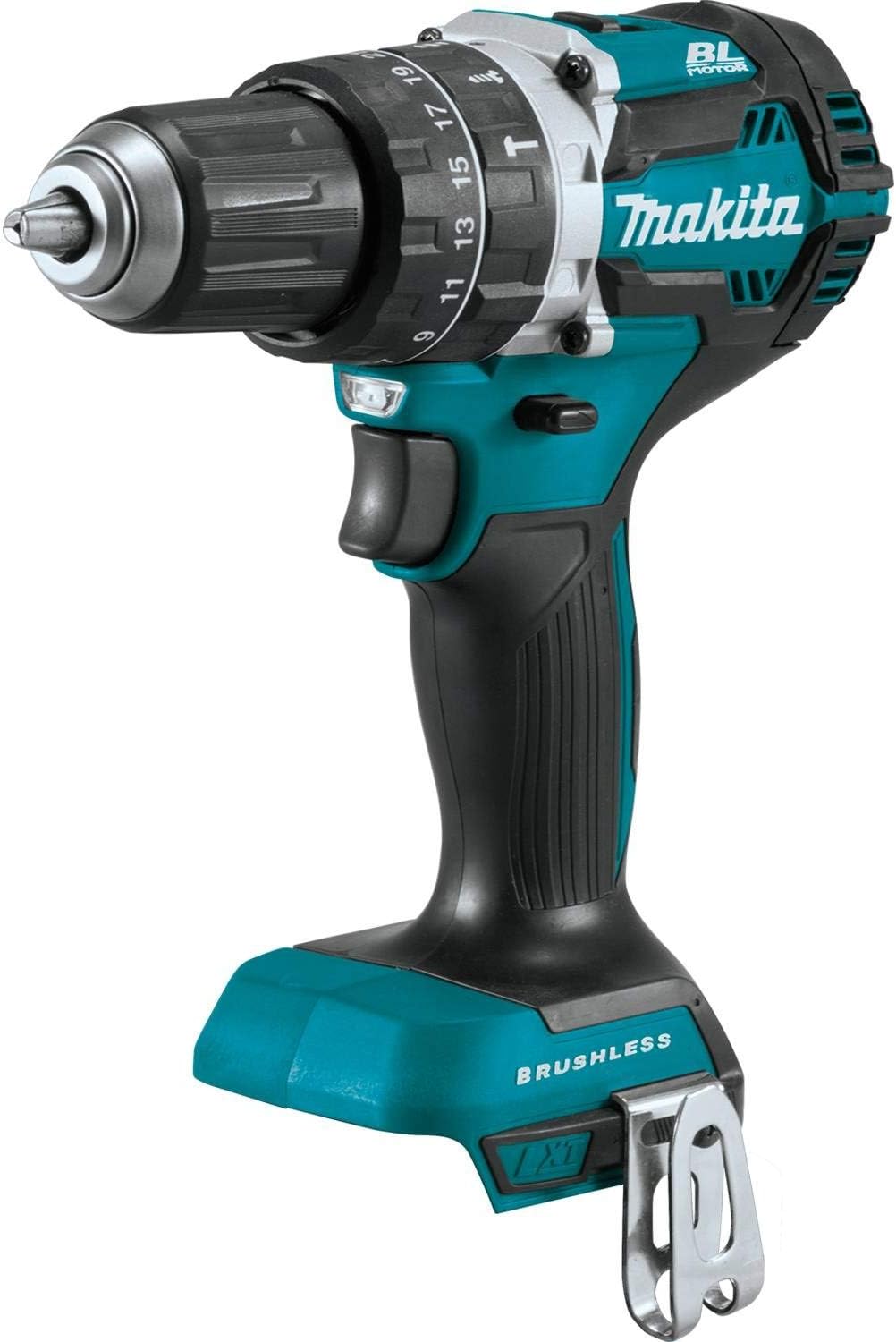 Makita XPH12Z 18V LXT Lithium-Ion Brushless Cordless 1/2" Hammer Driver Drill, Tool Only
