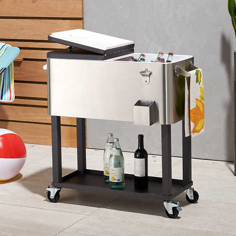 Stainless Steel Cooler with Cover (100 Quart)