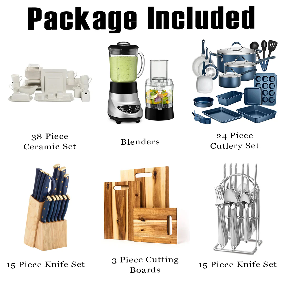 Limited time promotion, 101 piece Kitchen Spree offer to meet all kitchen needs