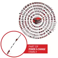 Cl. Teleskop-Hedge Trimmer GC-HH 18/45 Li T-Solo