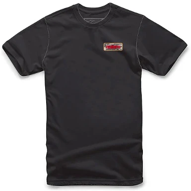 CAMISETA ALPINESTARS SALUTATION NEGRO