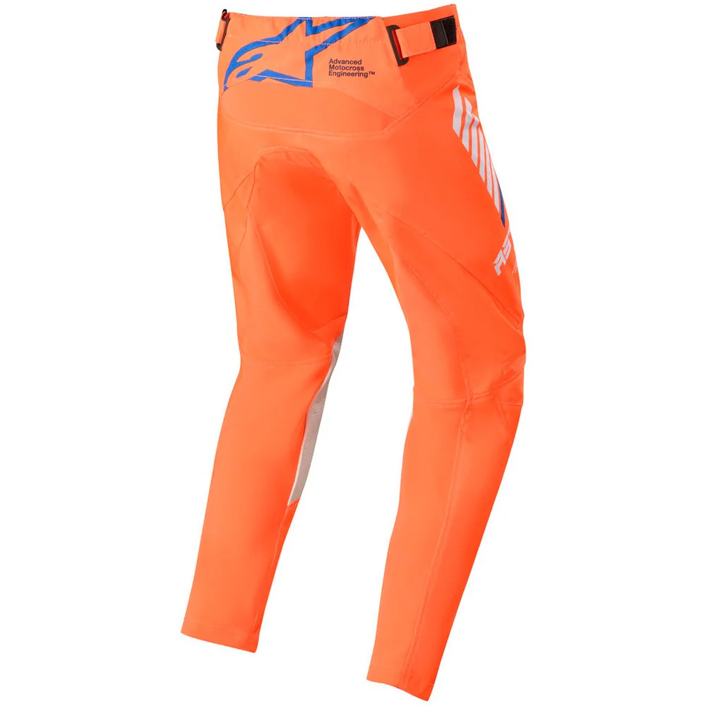 PANTALON INFANTIL ALPINESTARS YOUTH RACER TECH 20 - NARANJA / BLANCO /AZUL