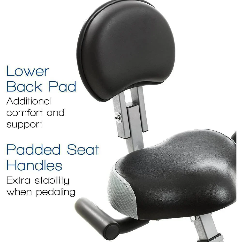 FB350 Folding Exercise Bike, Silver