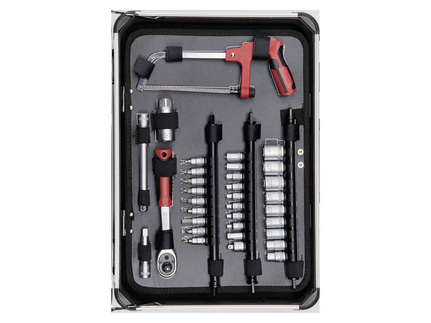 PARKSIDE tool case, filled, 129 pieces