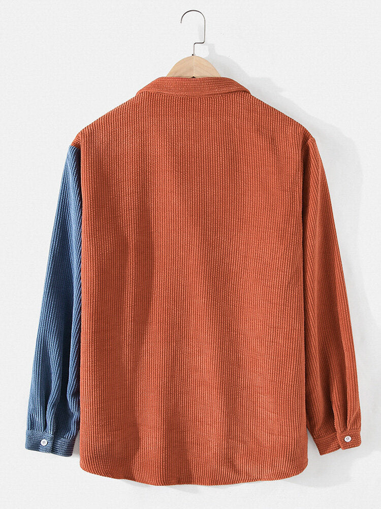 Corduroy Long Sleeve Shirts
