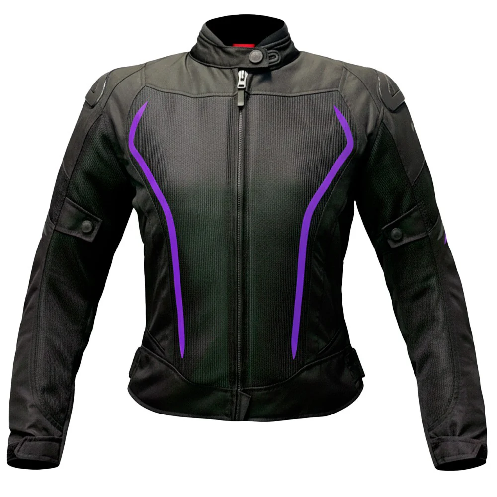 4 STATION OUT DIVINE LADY JACKET - BLACK / LILAC