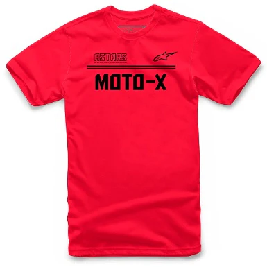 ALPINESTARS ASTARS MOTO-X T-SHIRT BLACK / RED