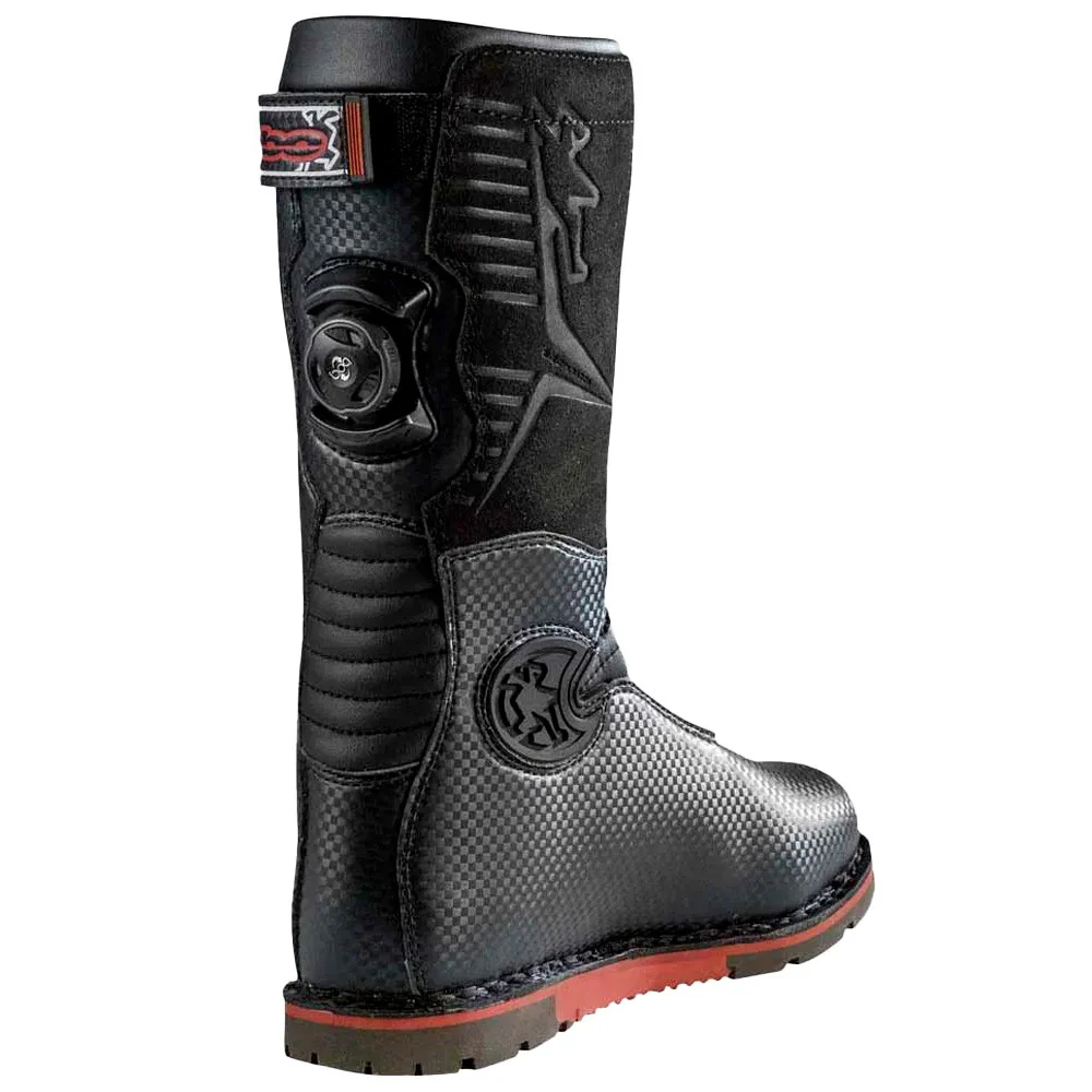 HEBO TRIAL TECH COMP BLACK BOOTS