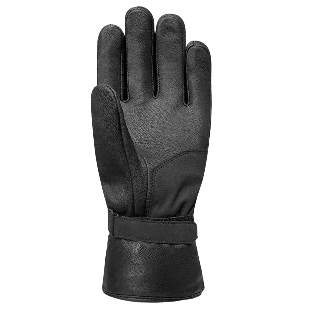 GUANTE RACER IWARM CITY CALEFACTADO + BATERIAs NEGRO