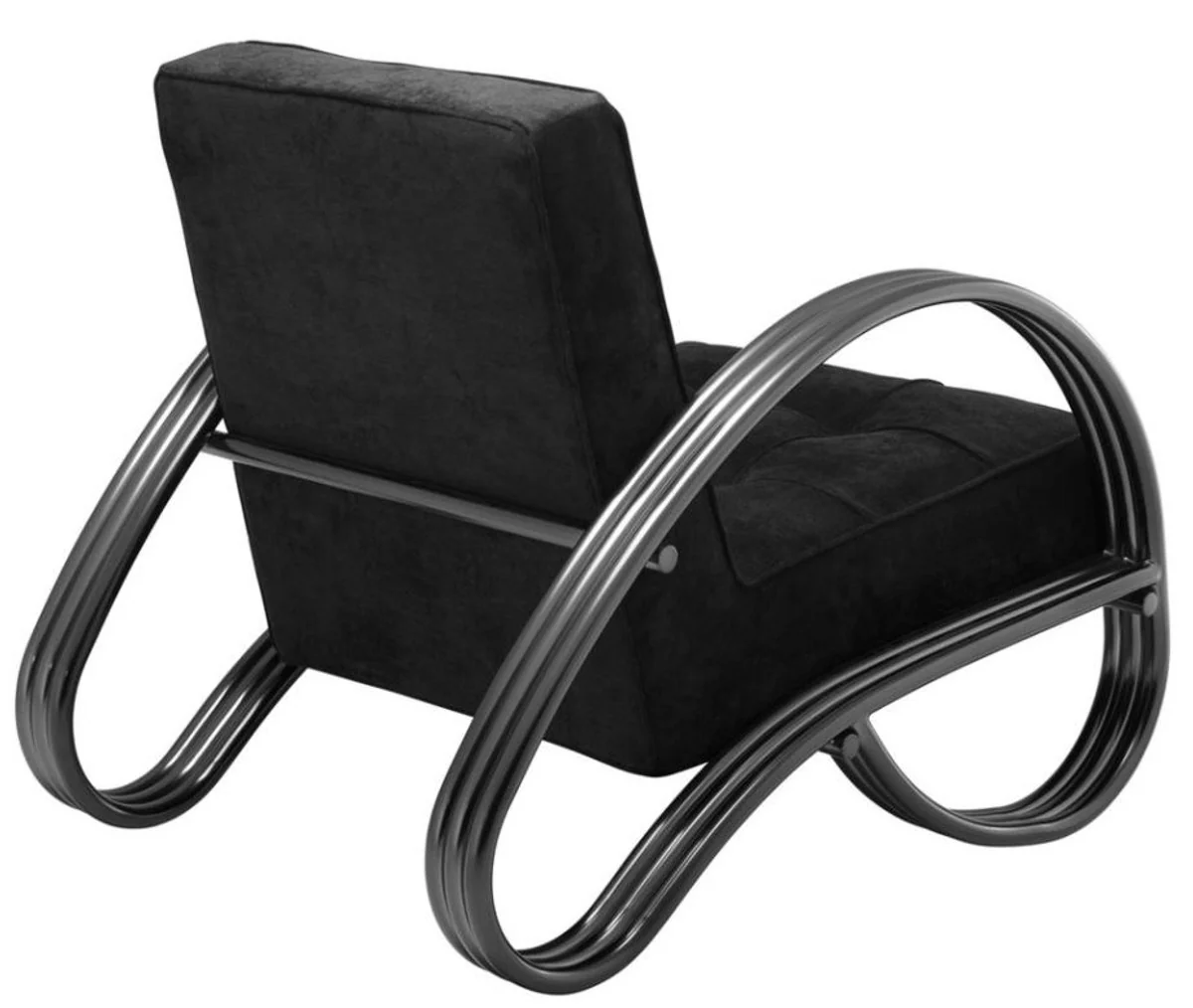 Luxury armchair bronze 75 x 98 x H. 78 cm - designer armchair