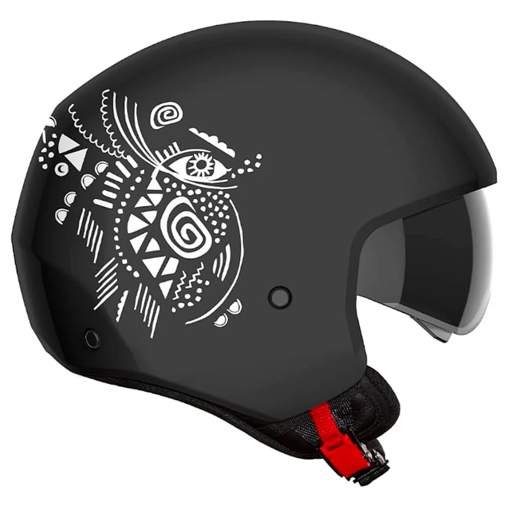 NEXX Y.10 JET HELMET - ARTVILLE BLACK
