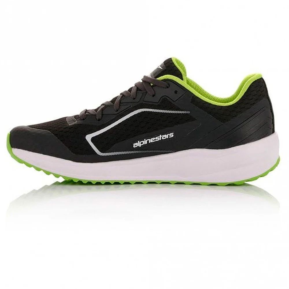 ALPINESTARS META ROAD SNEAKERS BLACK / WHITE / GREEN