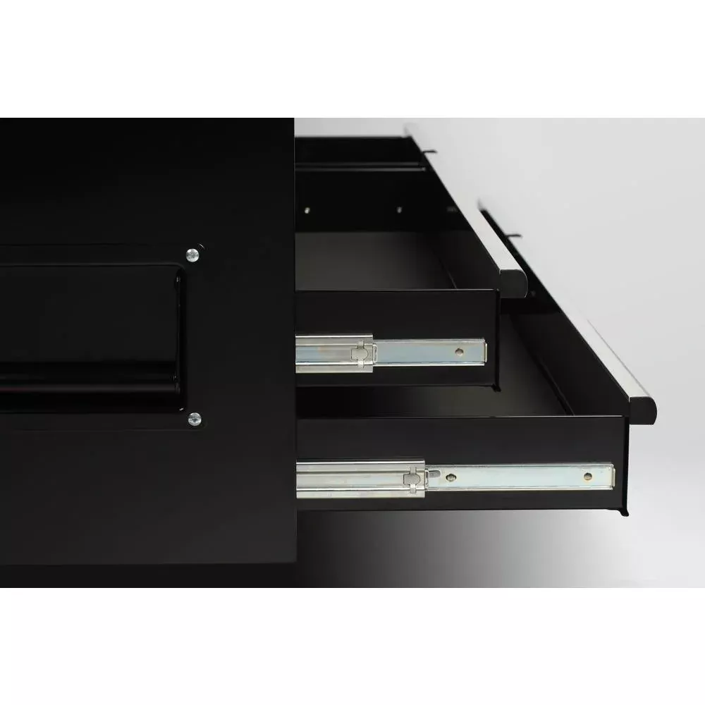61 IN. W X 15.8 IN. D 4-DRAWER TOOL CHEST MIT POWERSTRIP IN BLACK