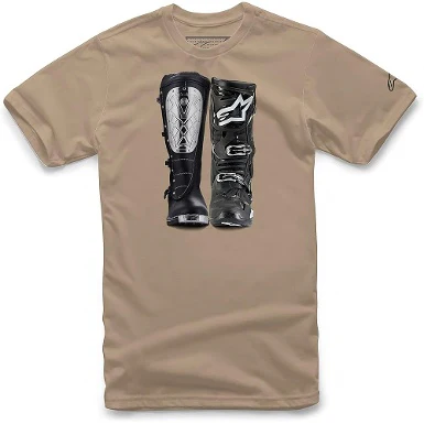 BROWN VICTORY ROOTS ALPINESTARS T-SHIRT