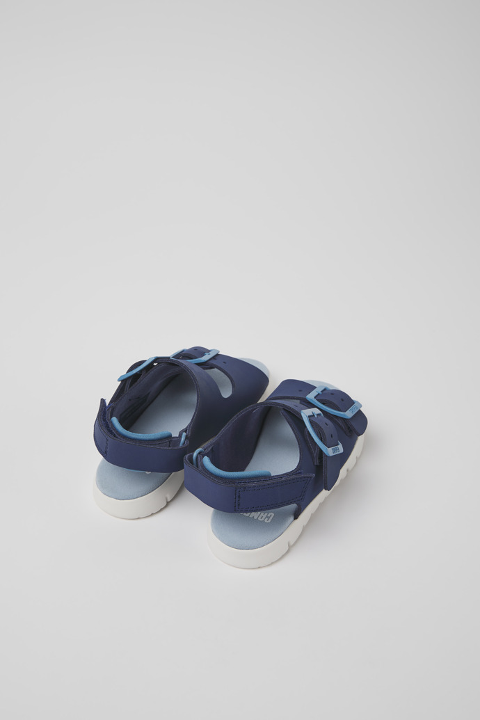 Caterpillar Blue Leather Sandals for Boys