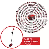 Cordless Rasen Rand Trimmer GE-LE 18/190 Li-Solo