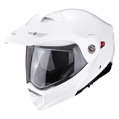 CASCO TRAIL MODULAR SCORPION ADX2 SOLID BLANCO PERLA