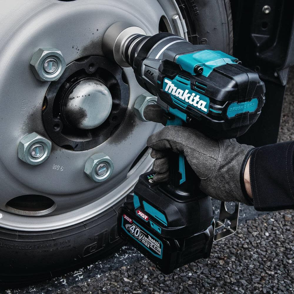 Makita XGT 40V max impact wrench kit 4 speed 3/4"