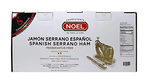 Noel Spanish Serrano ham