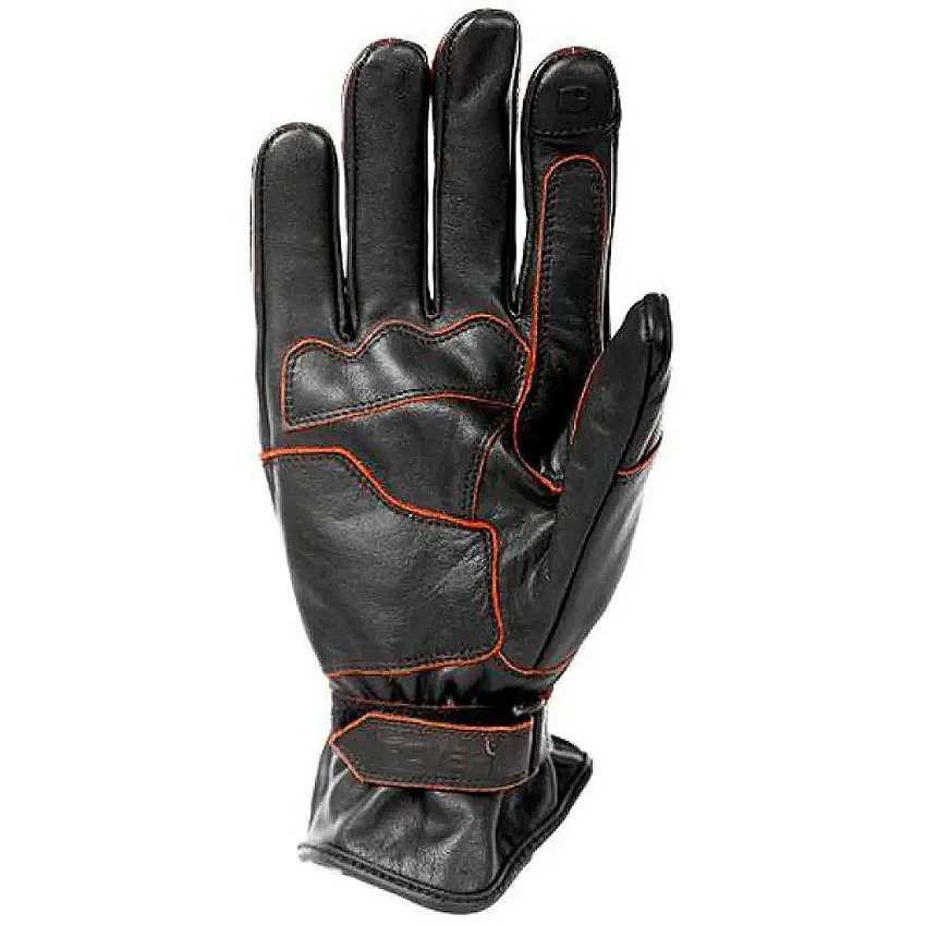 MILO BLACK OVERLAP SUMMER GLOVES
