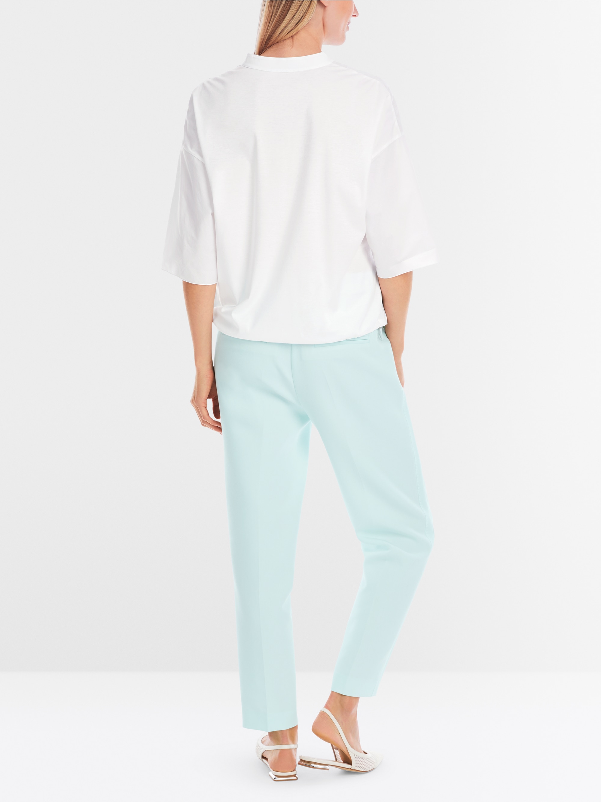 Marc Cain blouse made from 100% cotton with a print