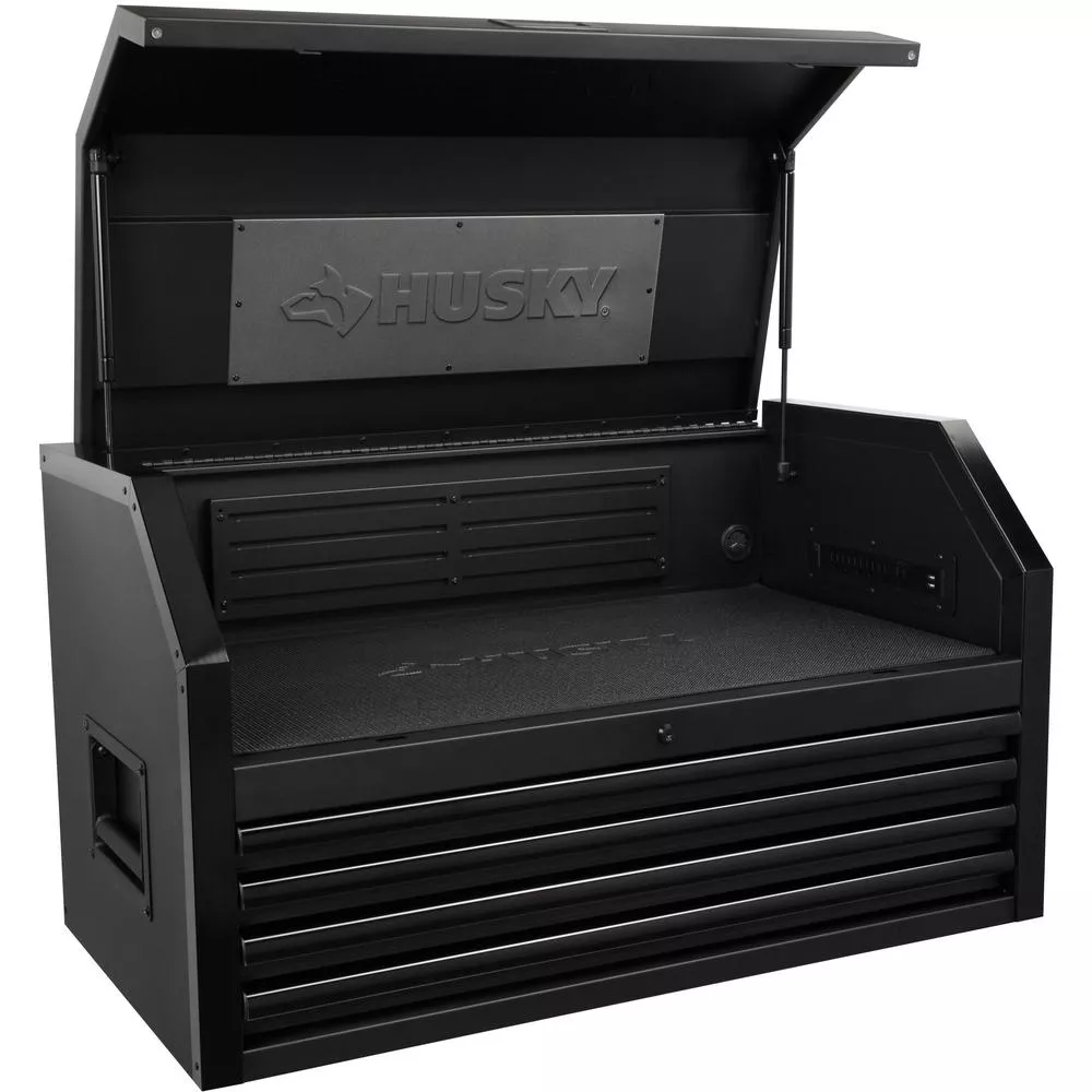 INDUSTRIAL 41 IN. W X 21.5 IN. D 4-DRAWER TOP TOOL CHEST IN MATTE BLACK