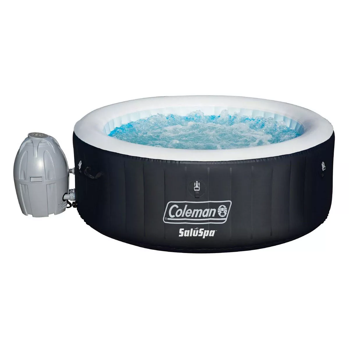 Coleman SaluSpa 4-Person Inflatable Hot Tub with 60 AirJets & Adjustable Seats