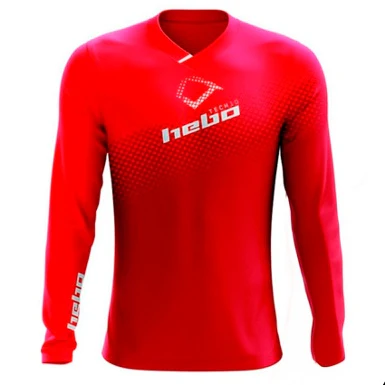 CAMISETA HEBO TRIALTECH 20 ROJO