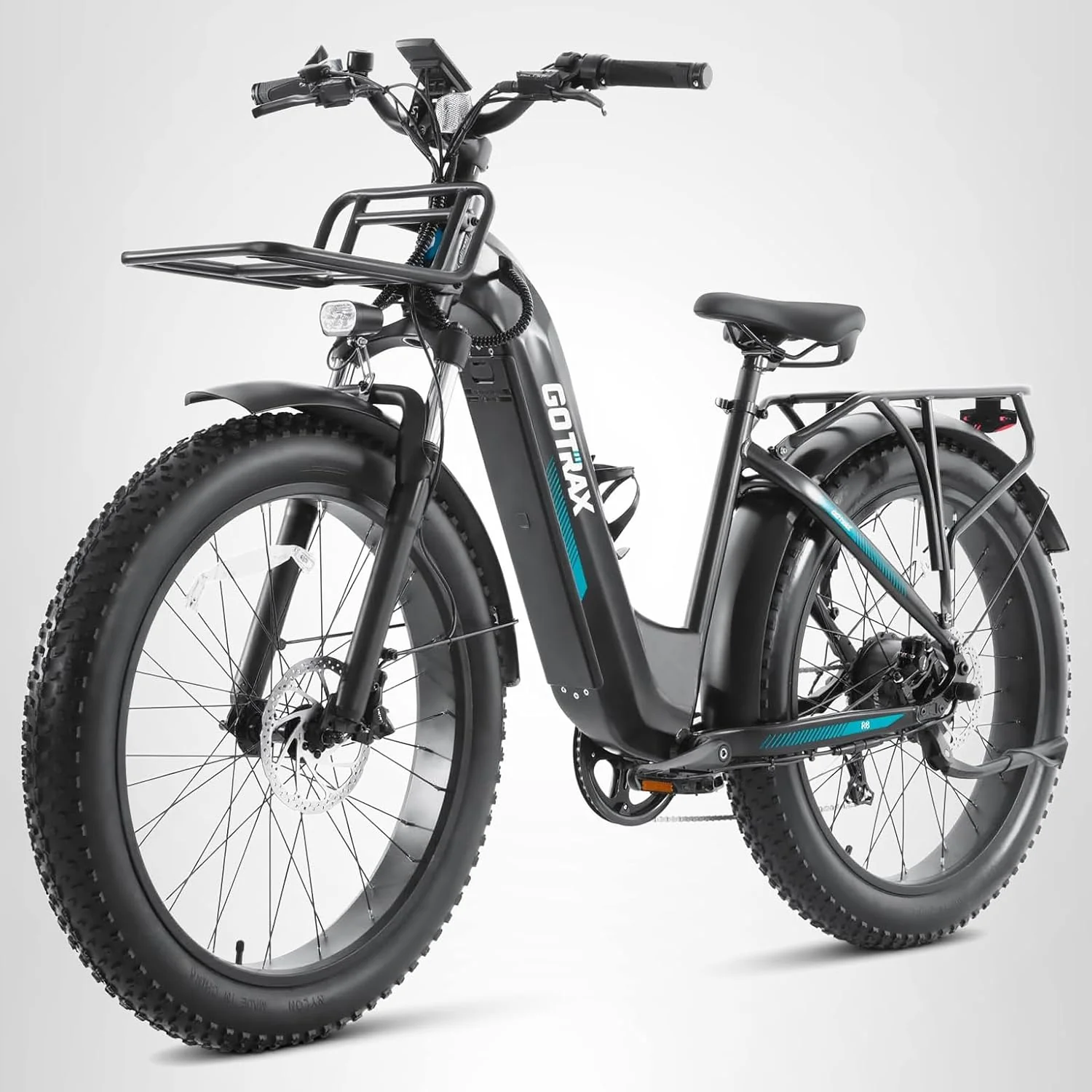 Gotrax 20" Folding Electric Bike with 40 Miles by 48V Battery 20Mph Power by Peak 500W
