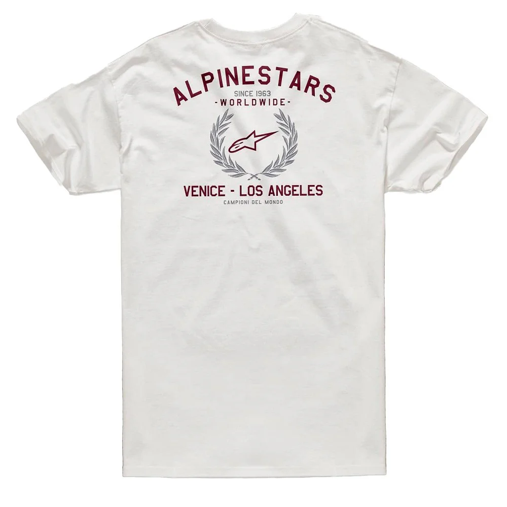 CAMISETA ALPINESTARS WREATH BLANCO