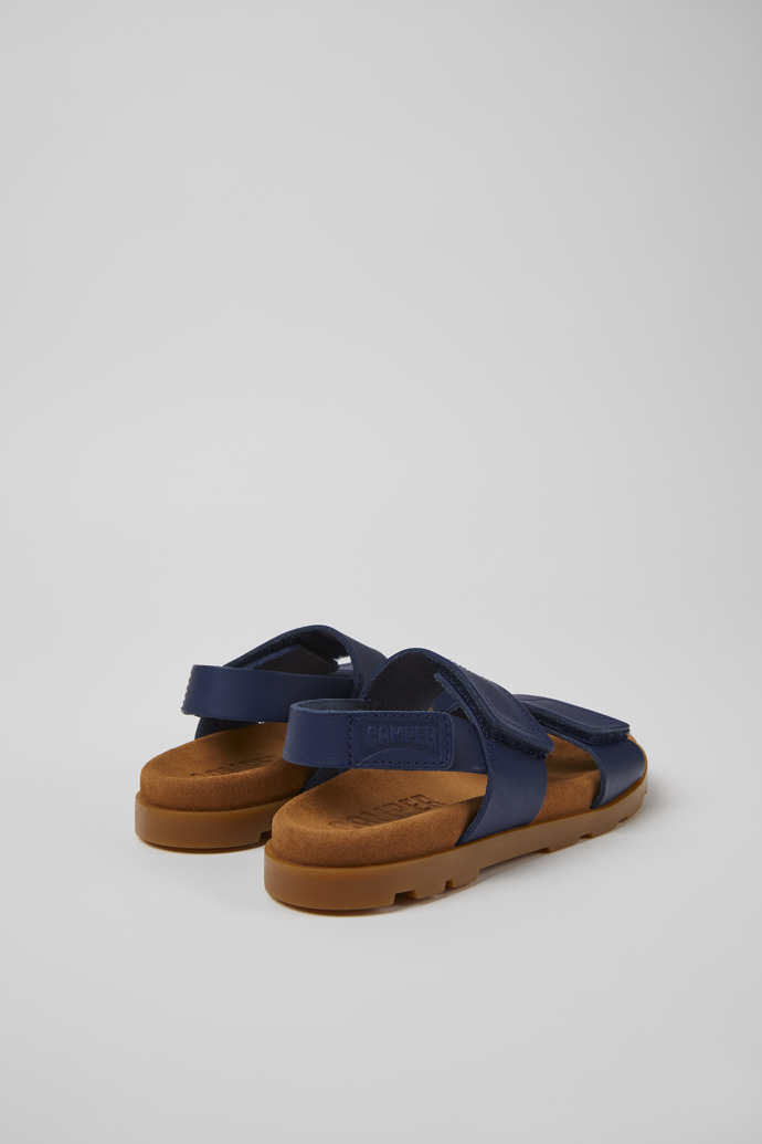Brutus Sandal Navy blue leather sandals for boys