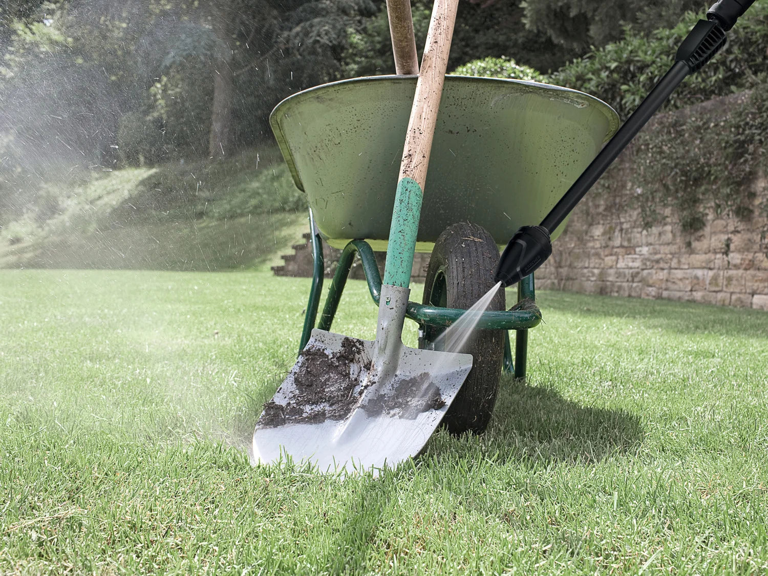 Krcher high-pressure cleaner "KHD 4 stairs", with starter set, 420 l/h