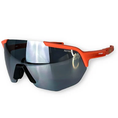 LEM PASSO SUNGLASSES - RED / SILVER