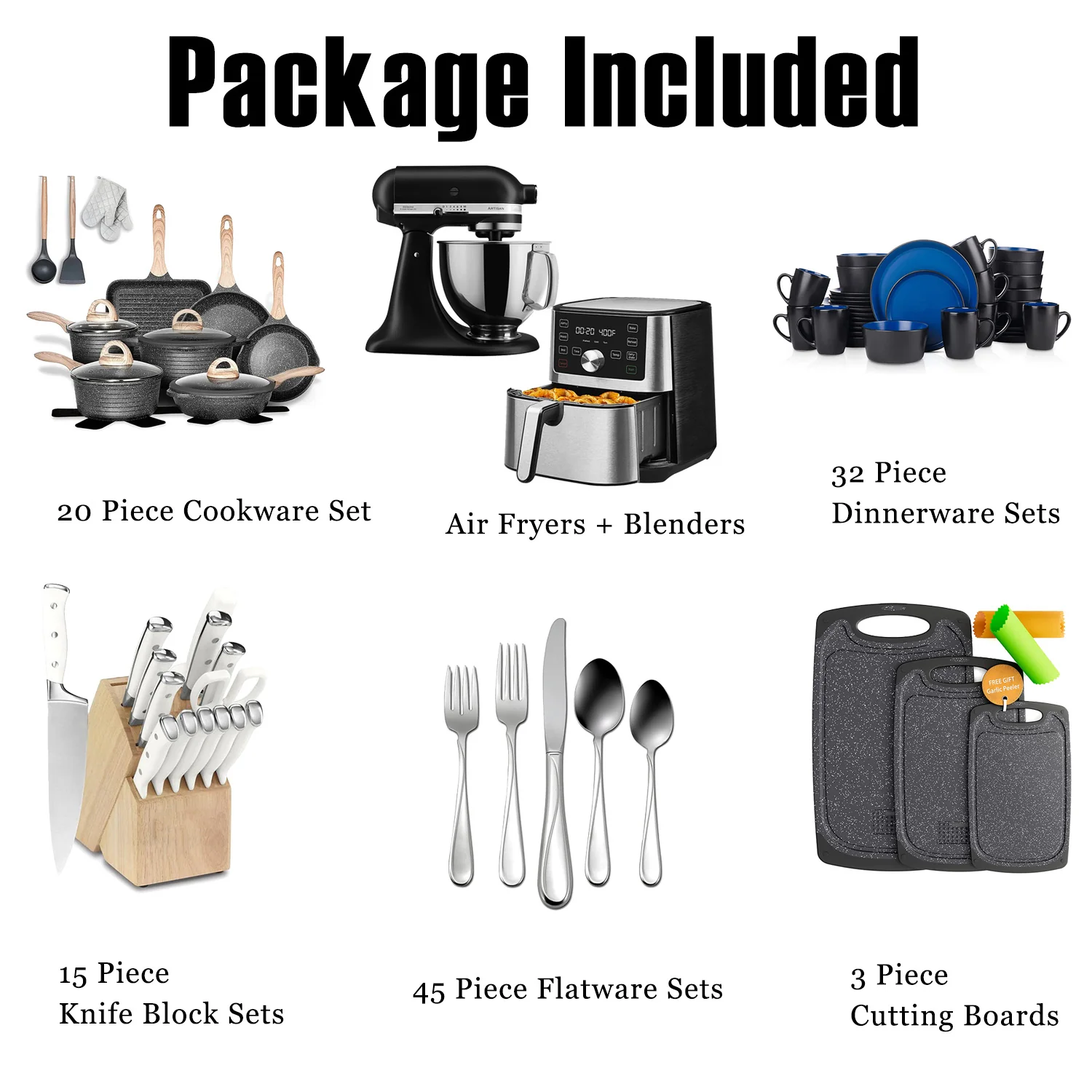 Limited time promotion, 117 piece Kitchen Spree offer to meet all kitchen needs